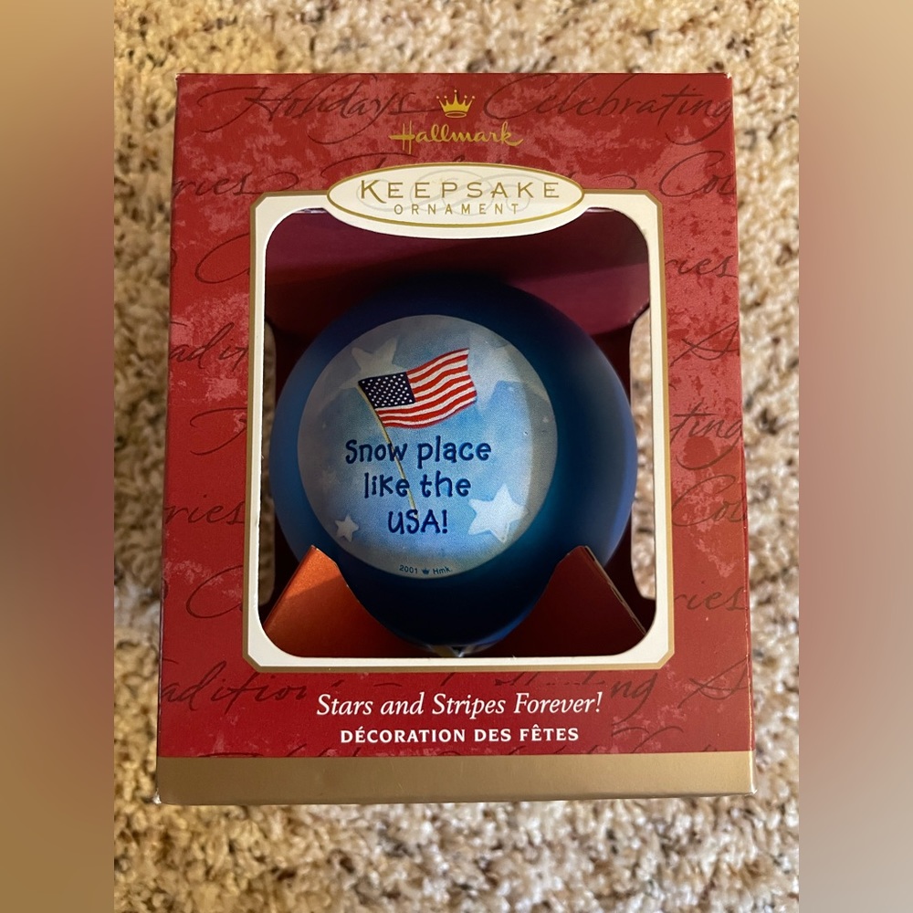Stars And Stripes Forever Hallmark Keepsake Ornament
